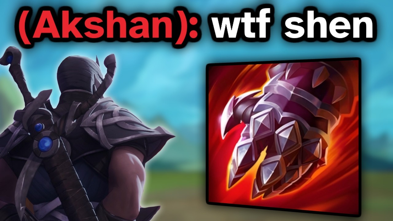 When the #1 Shen Reads His Opponents PERFECTLY... *1v9 BRUISER*
