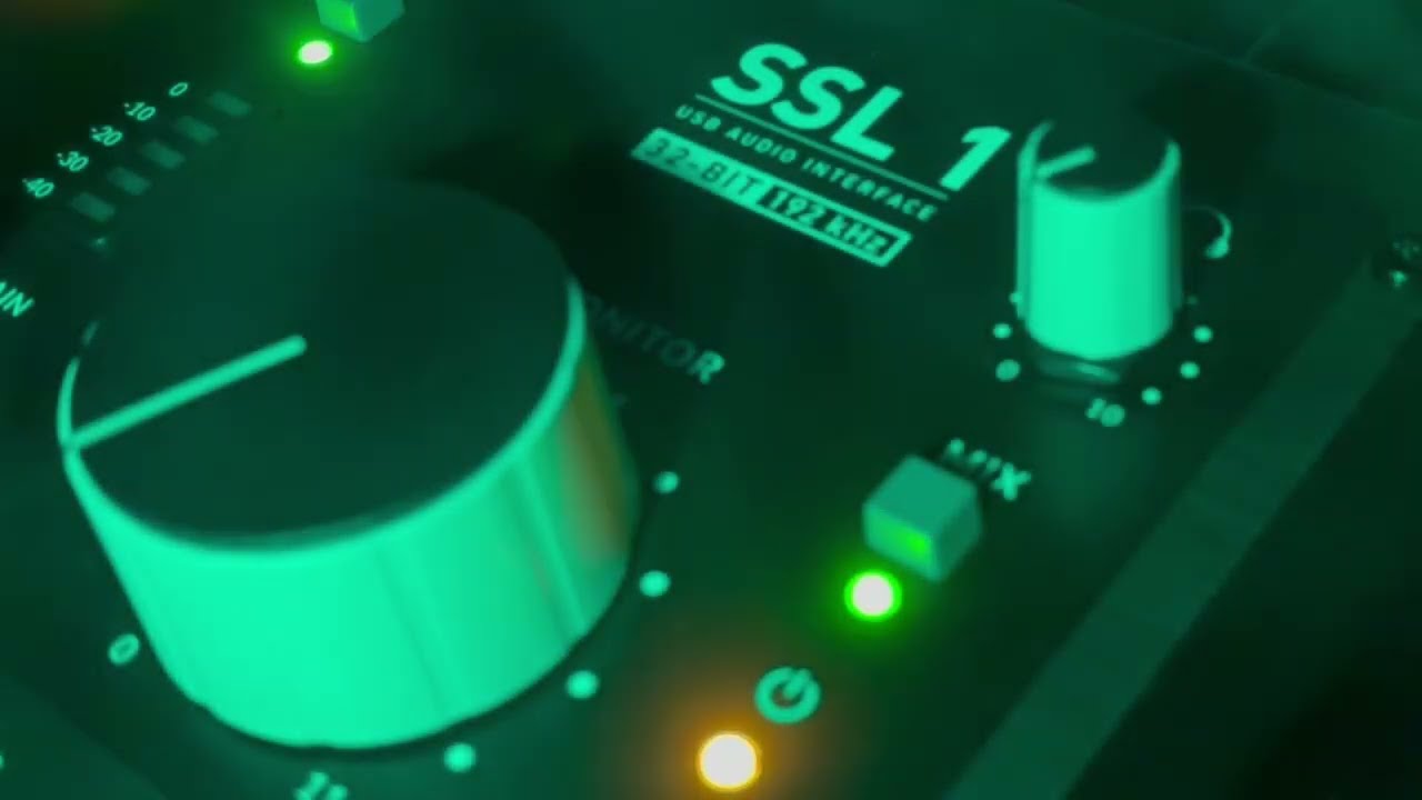 SSL1 USB Audio Interface