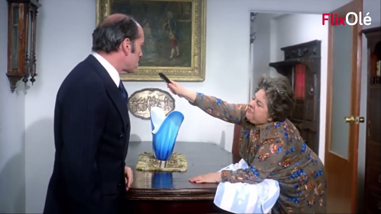 Rafaela Aparicio y Jos&eacute; Luis L&oacute;pez V&aacute;zquez en 'Duerme Duerme mi amor' (1975)