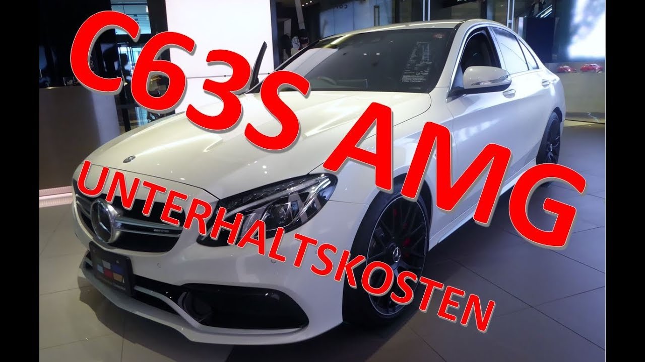 Mercedes C63S AMG | 2018 | Unterhaltskosten