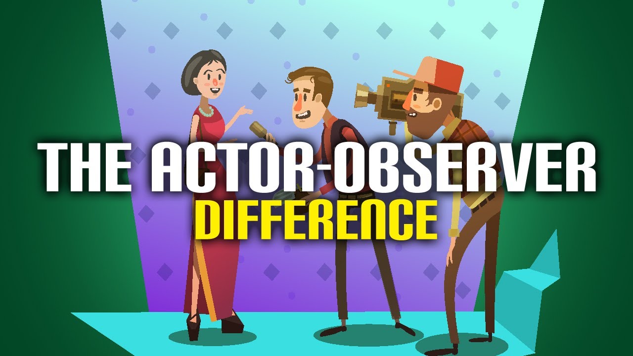 What is the Actor-Observer Difference?