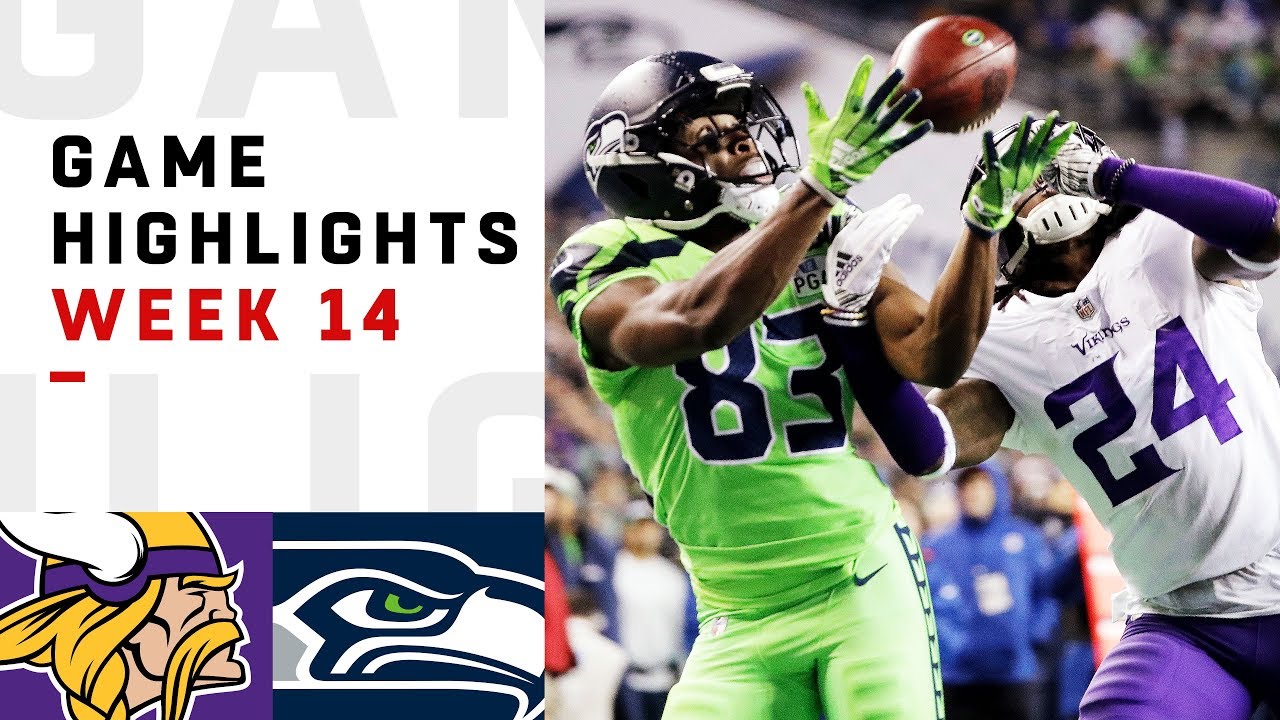 Seahawks vs. Vikings Week 14 Highlights | NFL 2018