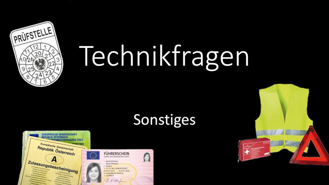 Sonstiges  |  Technikfragen - Praxispr&uuml;fung  |  Fahrlehrer Niko