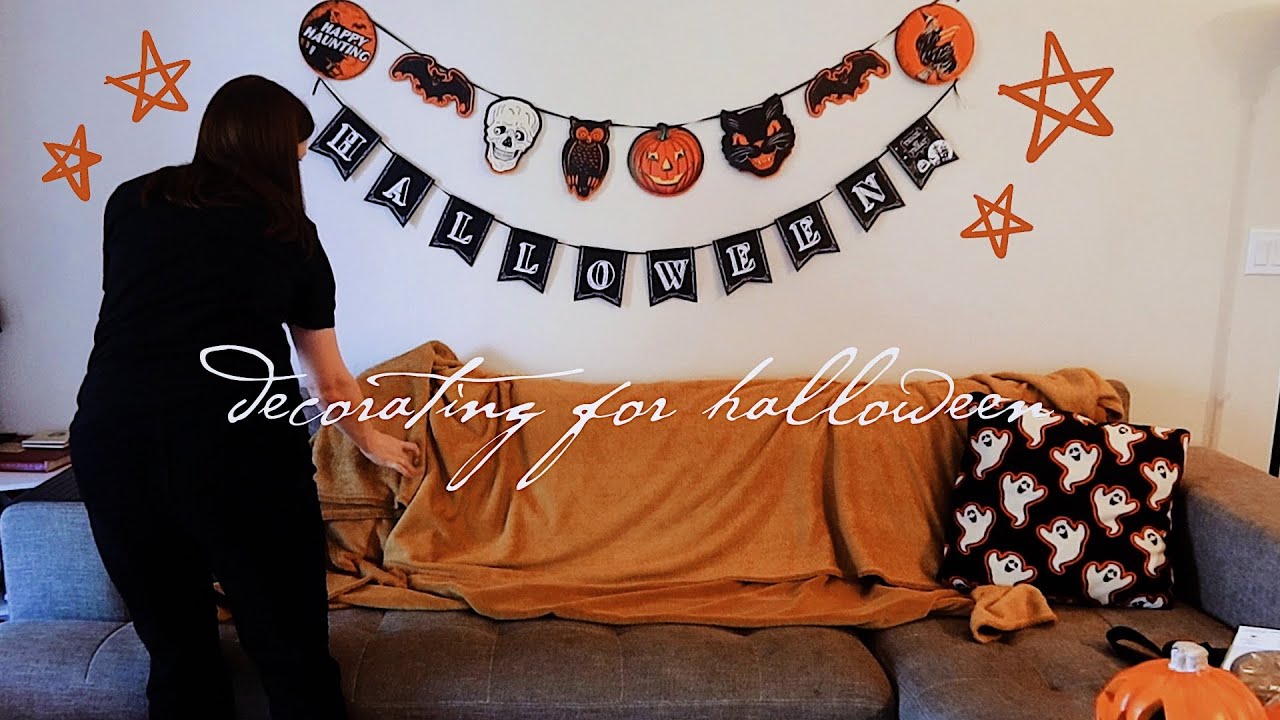 Decorate with me for Halloween 🎃🍂