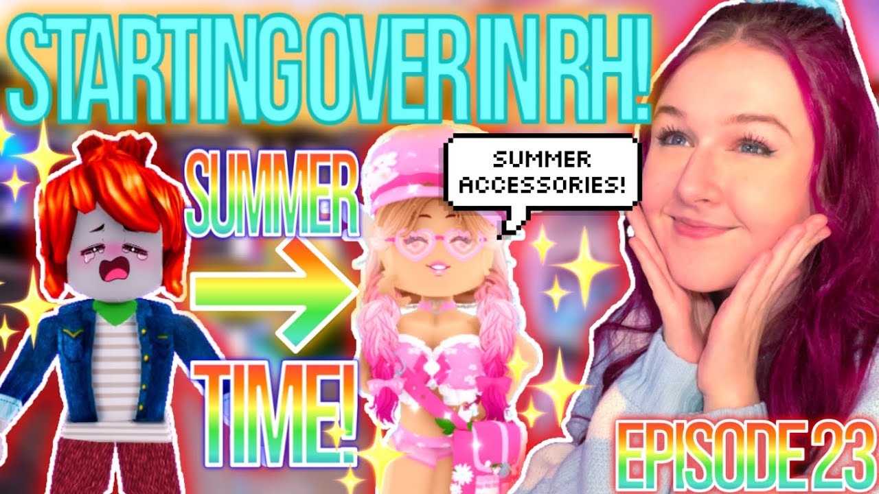 I HAD TO START OVER IN ROYALE HIGH & DIAMOND FARMED FOR THE SUMMER UPDATE! ROBLOX Royale High