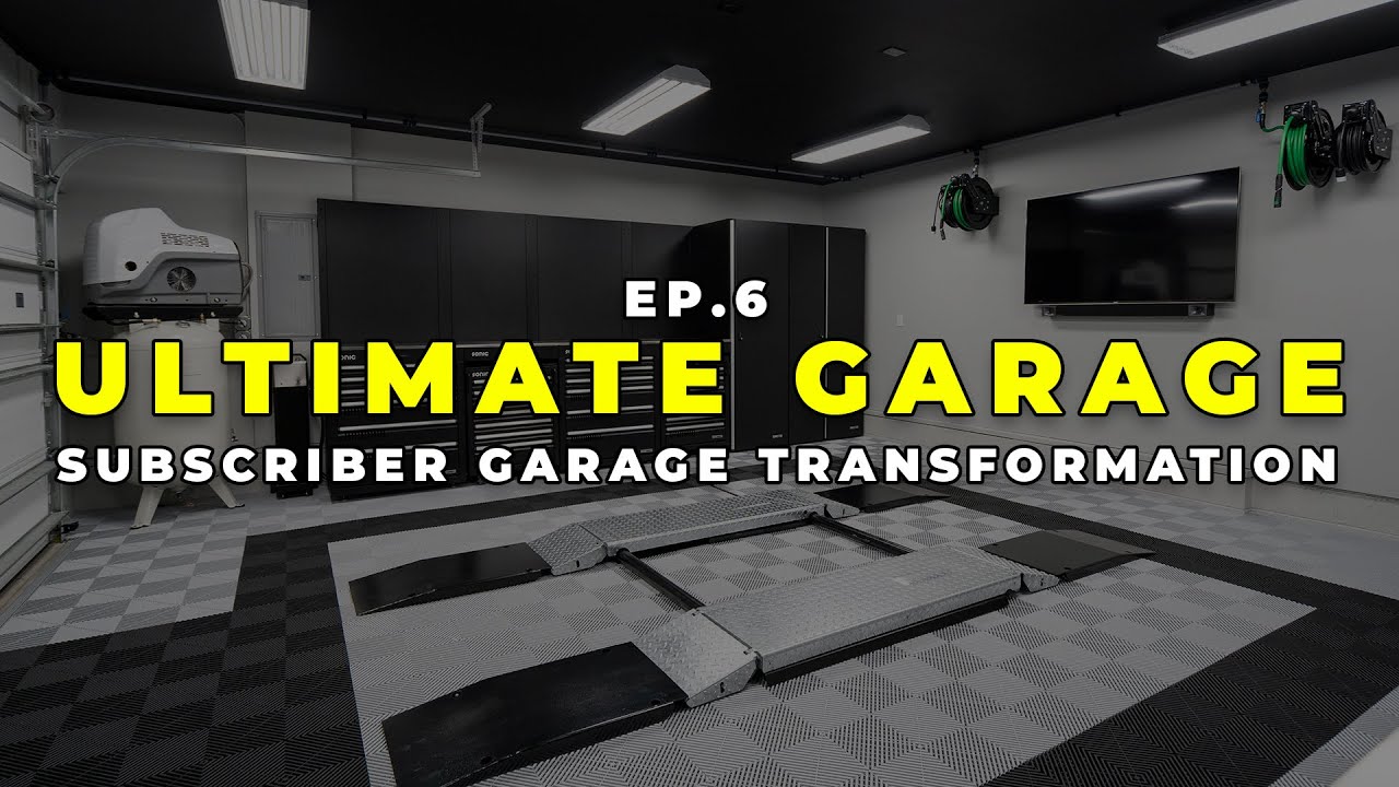 The Ultimate Garage Giveaway Build: Transforming a Standard 2-Car Garage - EP:06