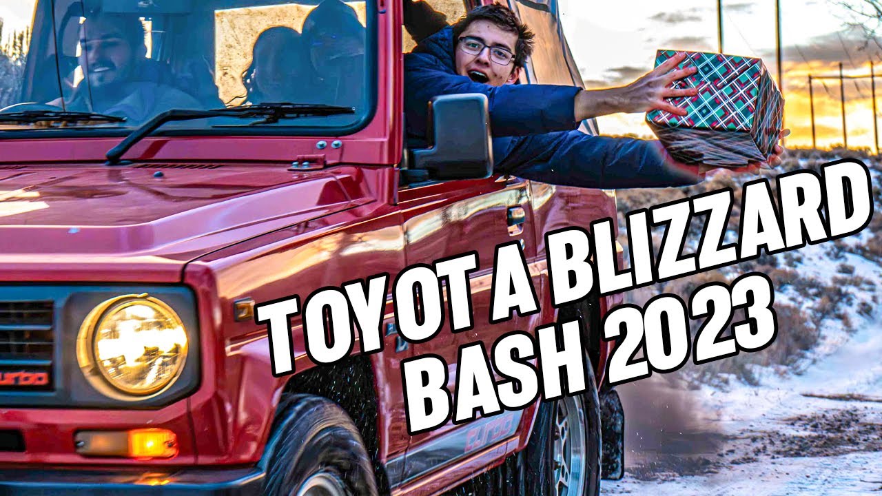 Toyota Blizzard Bash! Our treasure hunt for New Years 2024!