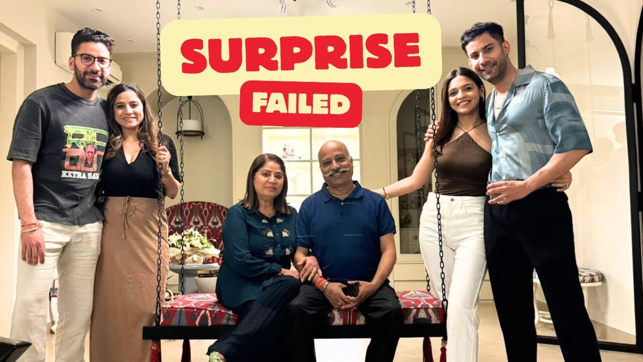 Surprise Home visit🏠Throwback vlog | Sahill Uppal | Aakriti Atreja 