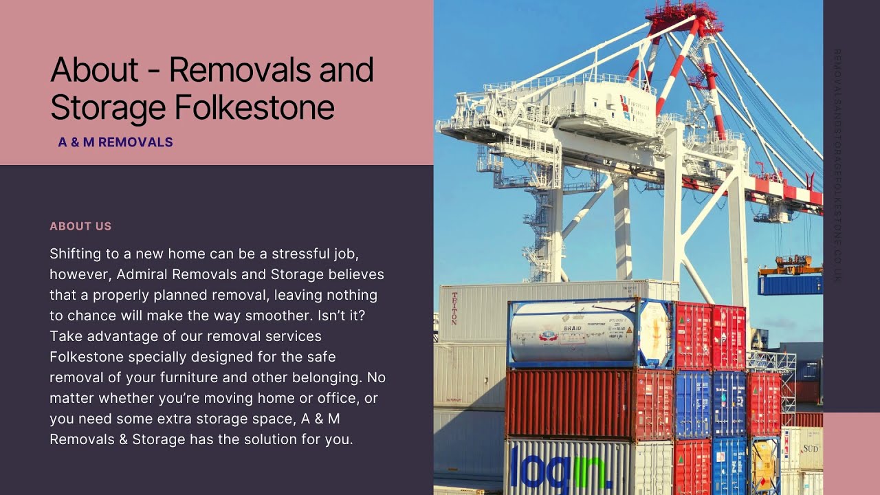 Removals and Storage Folkestone | Removal Services Kent | Cheap Storage Solutions | A & M Removals