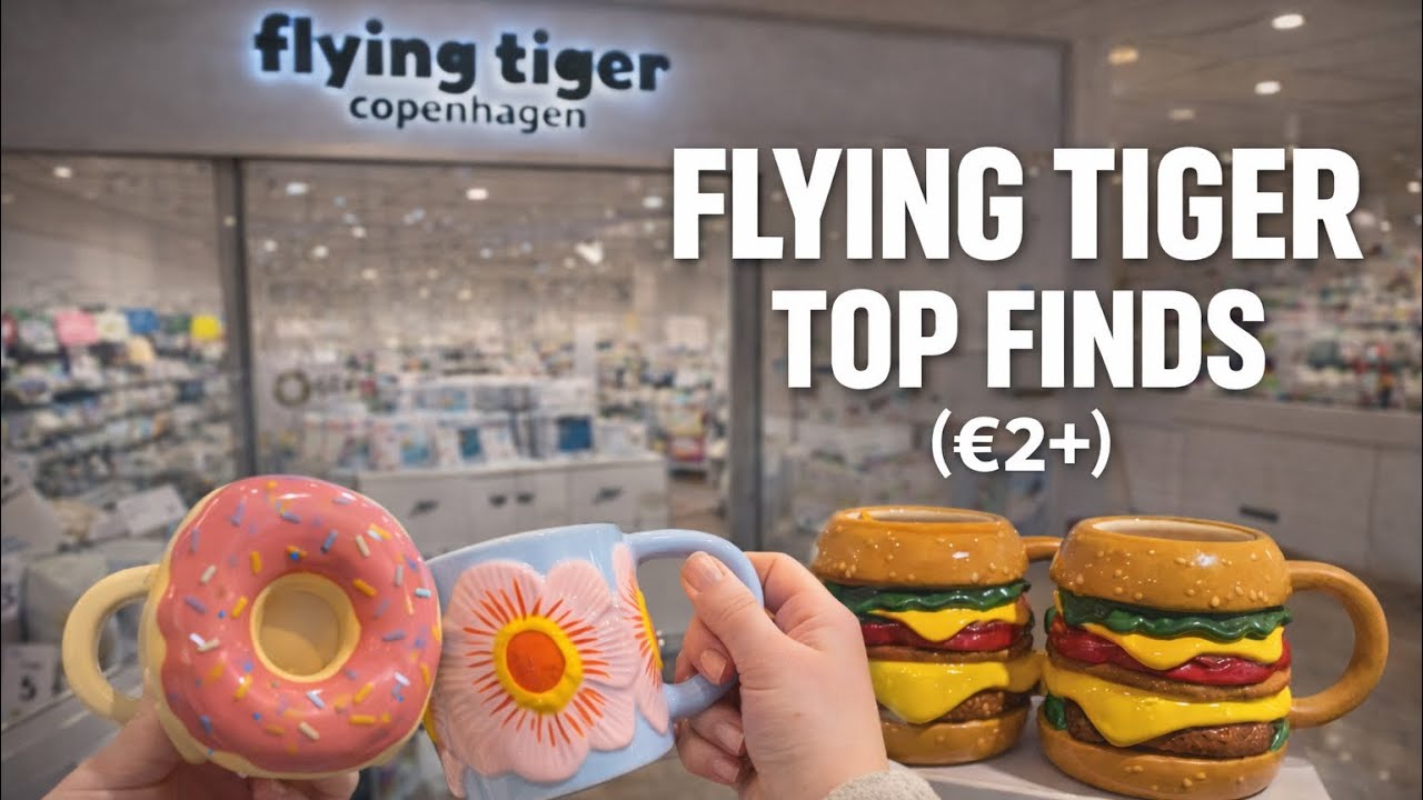 Flying Tiger | Top Finds (€2+) | Cute & Aesthetic Home Picks