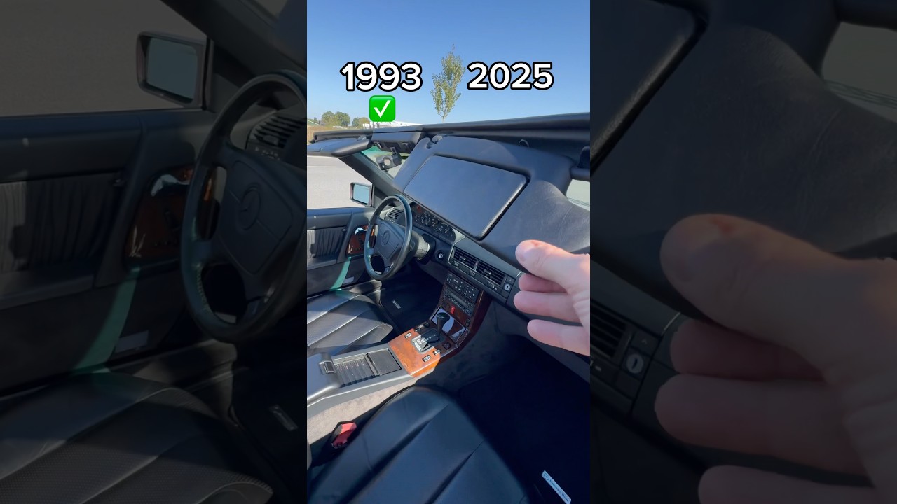 QUALITY vs QUANTITY 👍👎 #nostalgia #automobile #mercedes