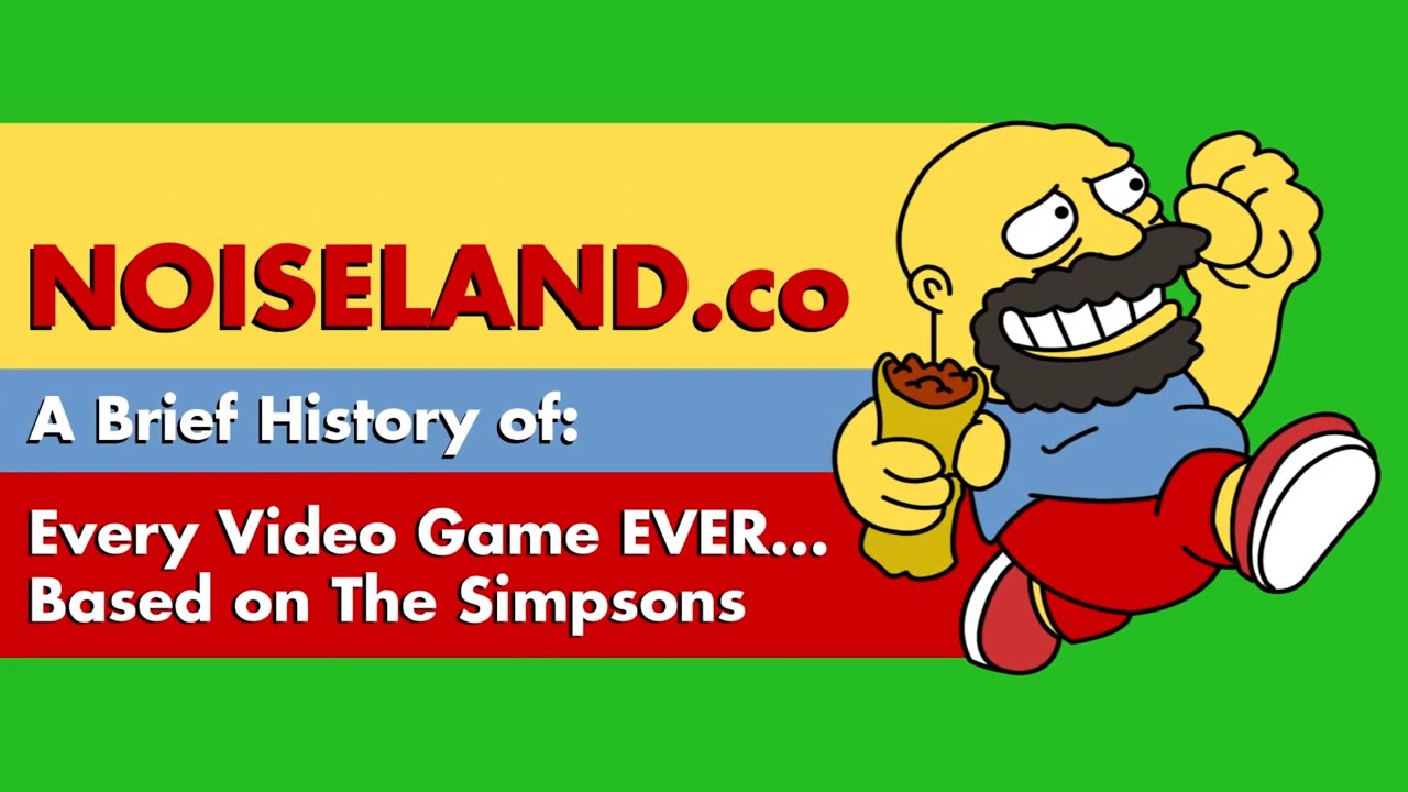 Every Simpsons Video Game EVER - A Brief History