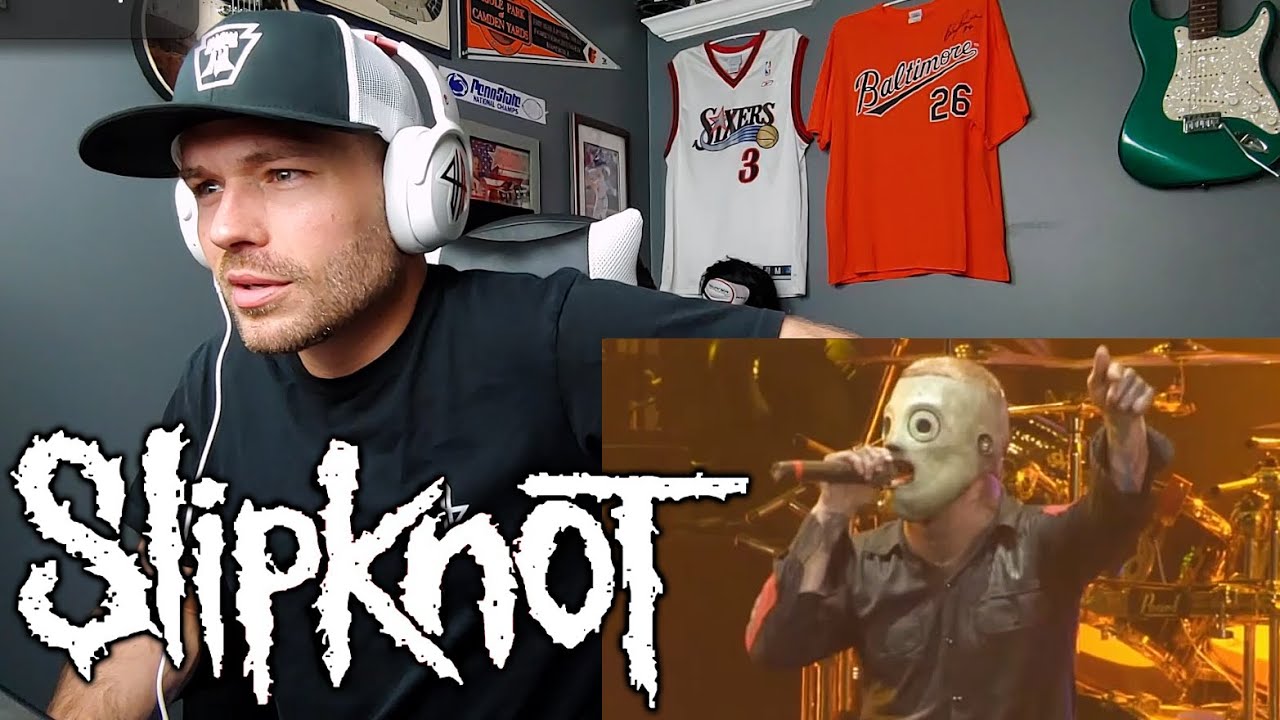 SLIPKNOT - Spit It Out Live At Download 2009 (РЕАКЦИЯ!!!)