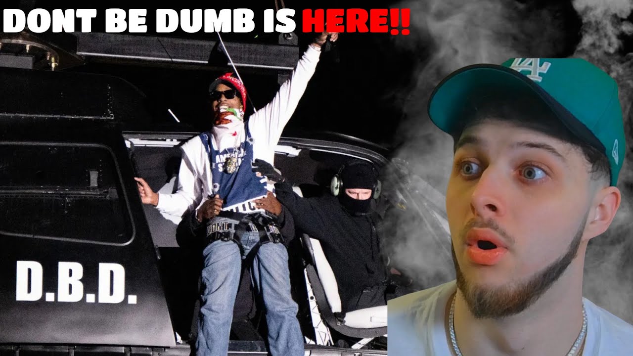 Песня Don't Be Dumb уже здесь!!! Реакция на A$AP Rocky - Helicopter$ (официальный клип).