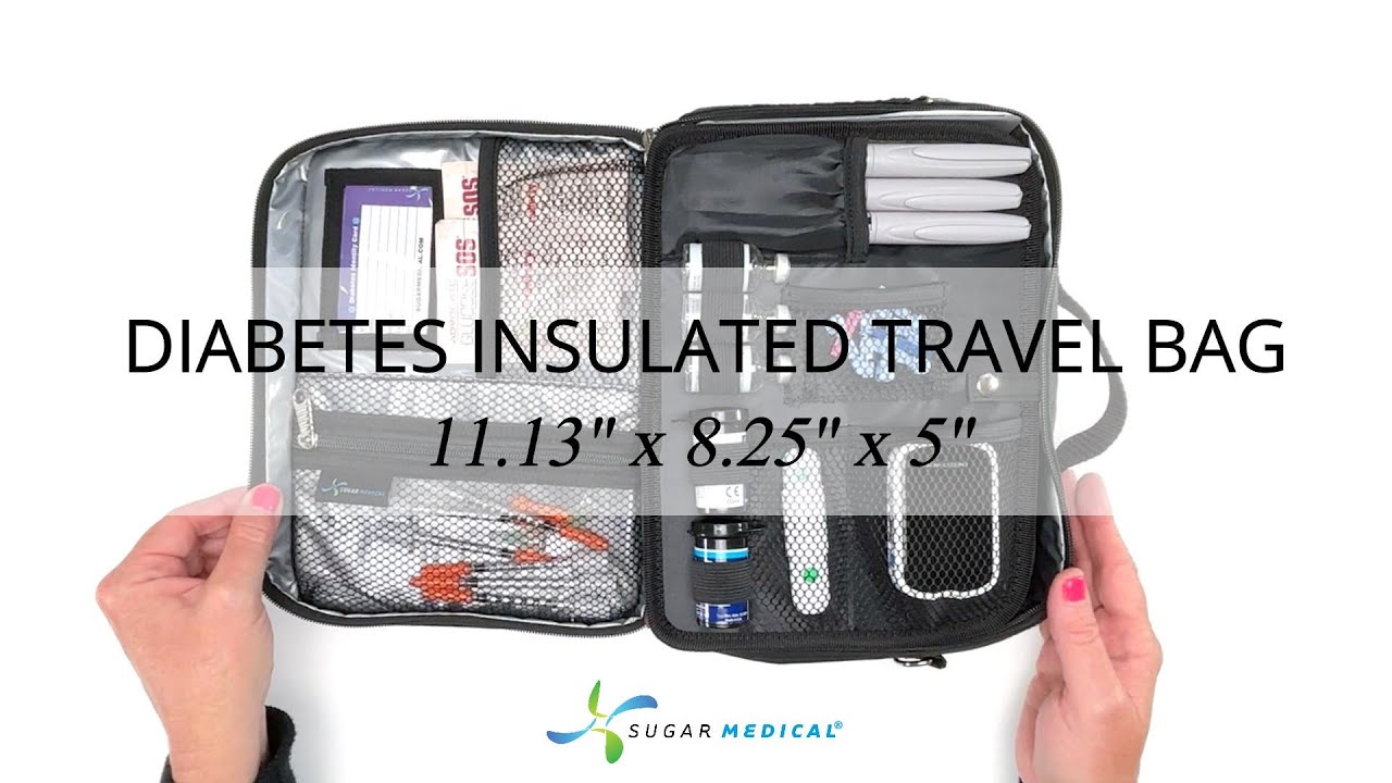 Diabetes Insulated Travel Bag I SugarMedical.com