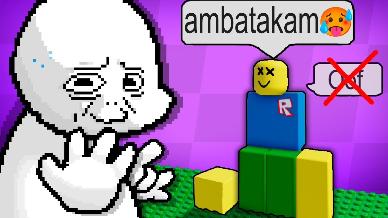 cambié el OOF de ROBLOX por sonidos RAROS XD