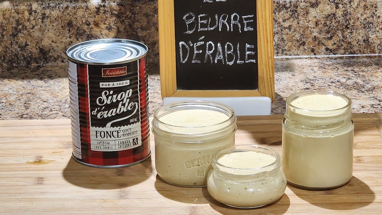 Comment faire du beurre d'érable