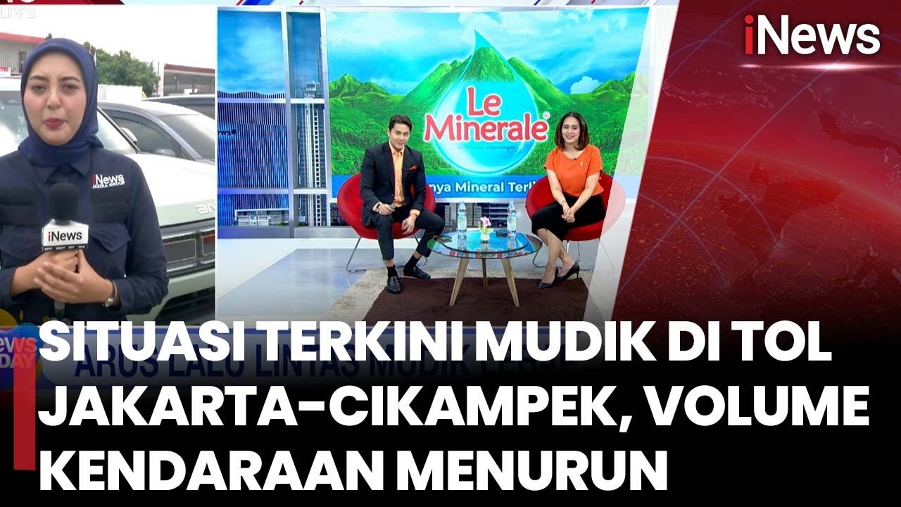 Situasi Terkini Mudik di Tol Jakarta-Cikampek, Volume Kendaraan Menurun | iNews Today 20/3