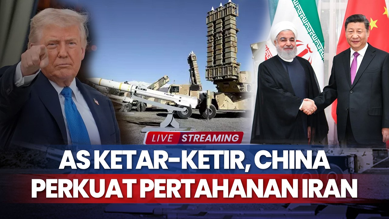 AS Ketar-ketir, China Perkuat Pertahanan Iran, Produksi Rudal 300 Unit per Bulan