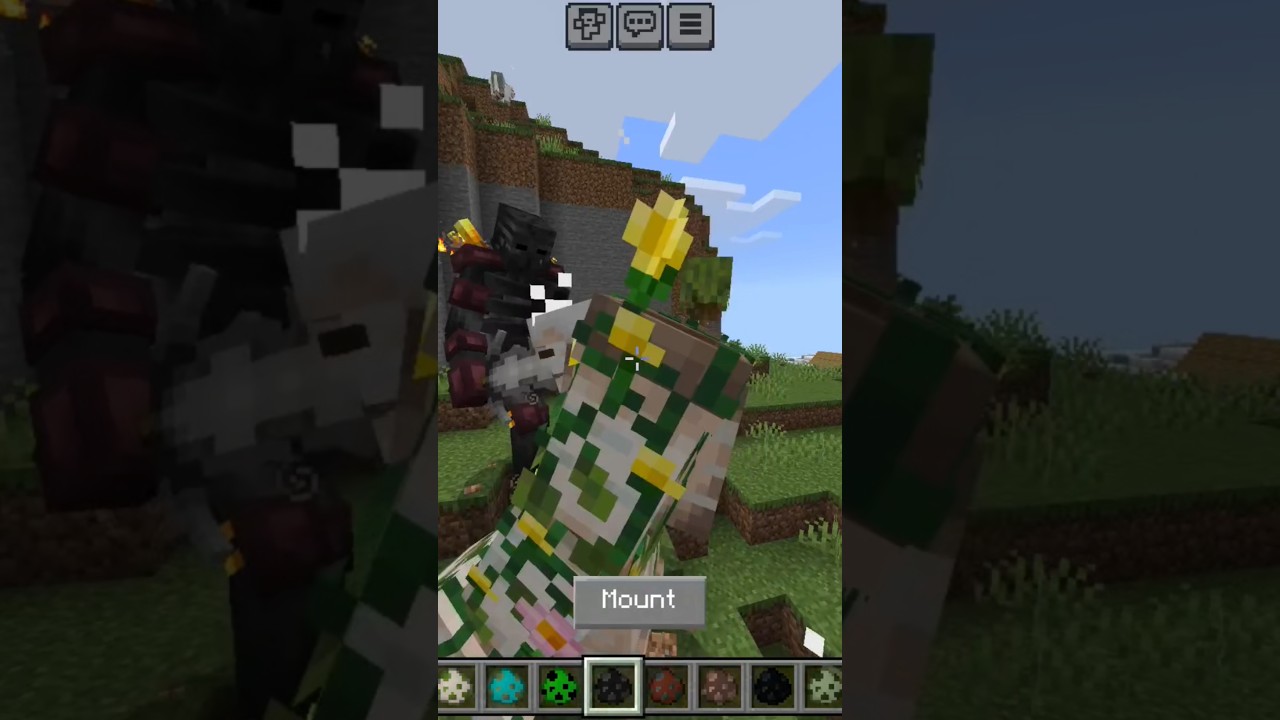 Mutant Wither Skeleton Vs Mutant Iron Golem 