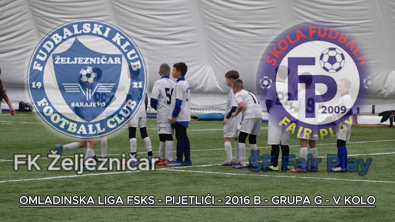 Omladinska Liga FSKS - FK Željezničar - ŠF Fair Play 0:2 - Pijetlići 2016 B - Grupa G - V kolo