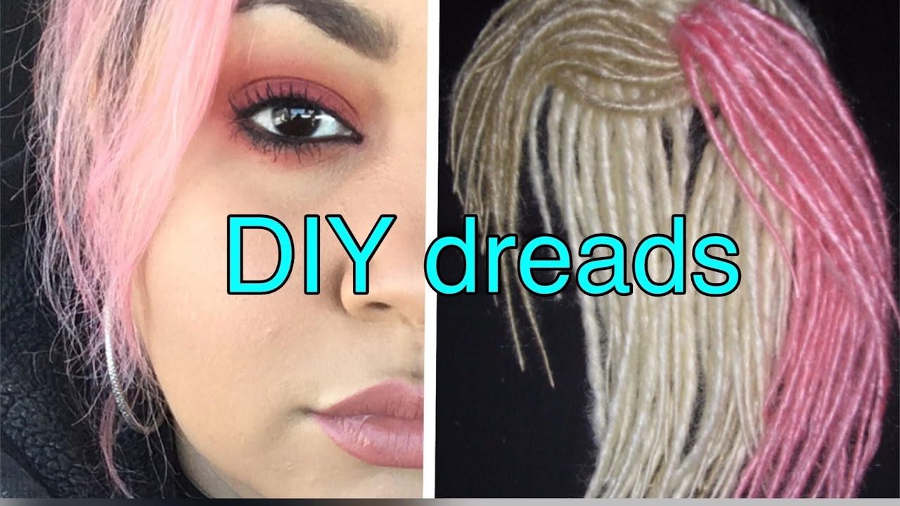 DIY synthetic hair double ended dreads
