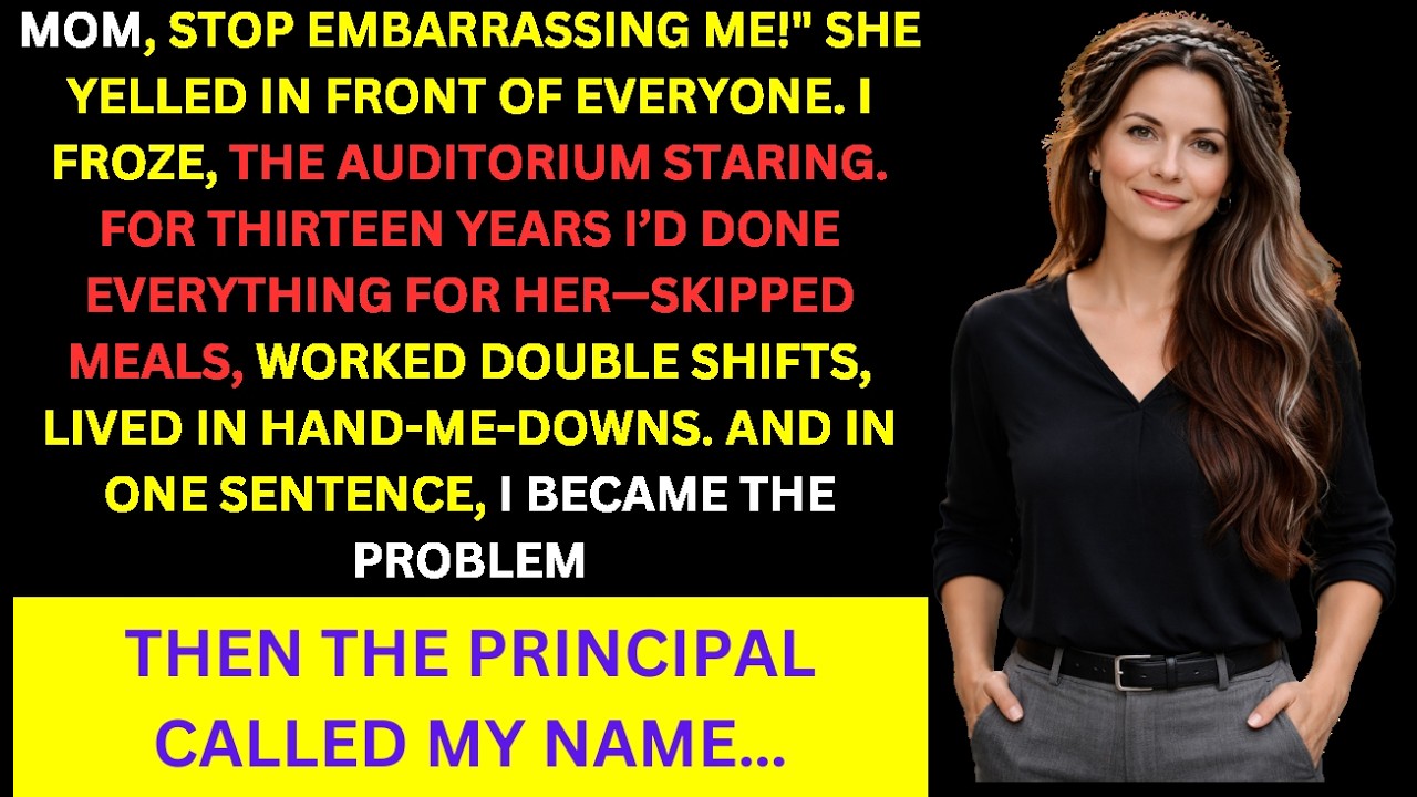 My Daughter Said I Was Embarrassing Her in Public — So I Stepped Up to the Microphone