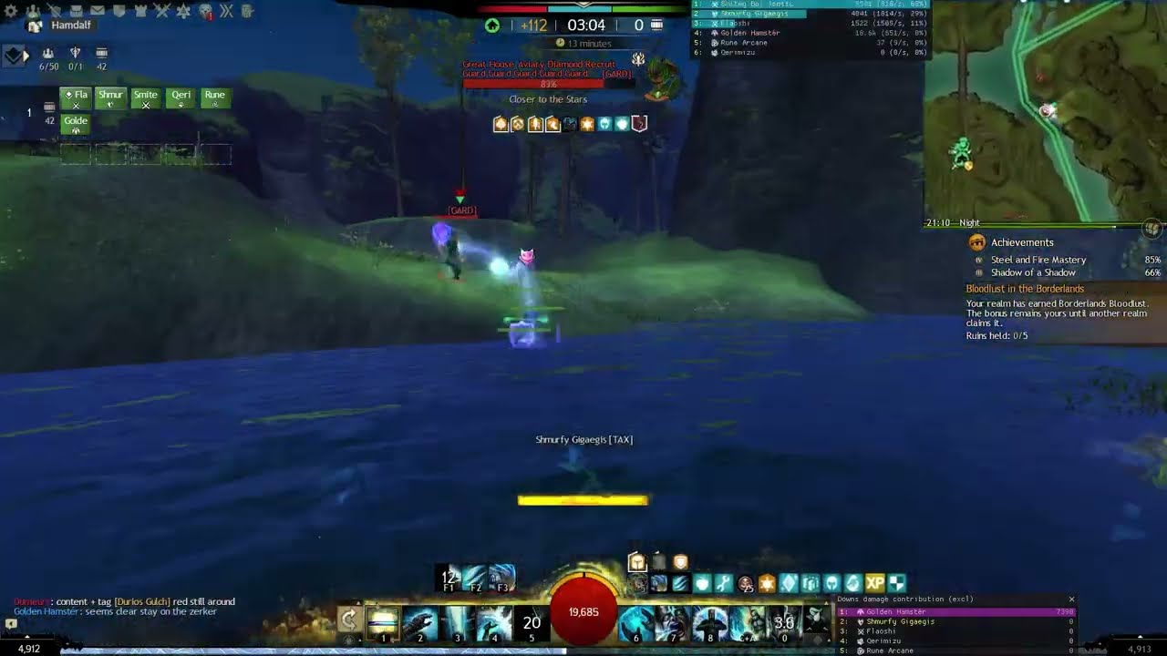 Morons chase a moron