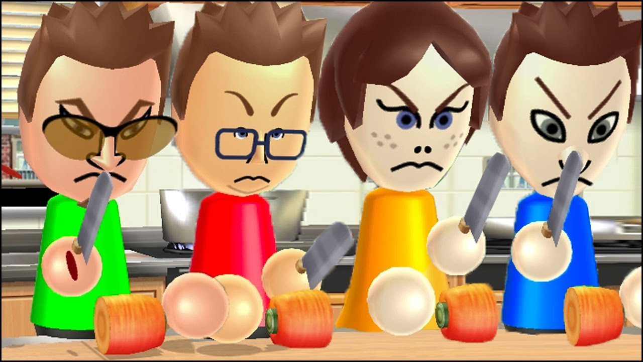 Wii Party MiniGames - Player Vs Cole Vs Oscar Vs Giovanna (4 Players On Advanced Difficulty)