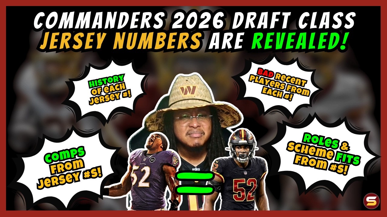 🤩What WSH's 2026 Rookie Numbers Reveal About Comps, Roles, Scheme Fits! + 📈History of EACH Number!🔮