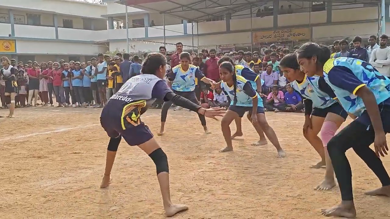 Kamareddy sishumandir school vs biknoor CM cup match in Kamareddy #sishumandir #cmcup #kamareddy 