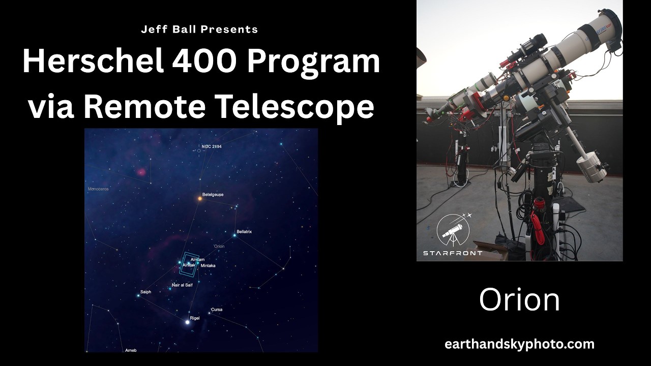 Orion in the Herschel 400 Observing Program