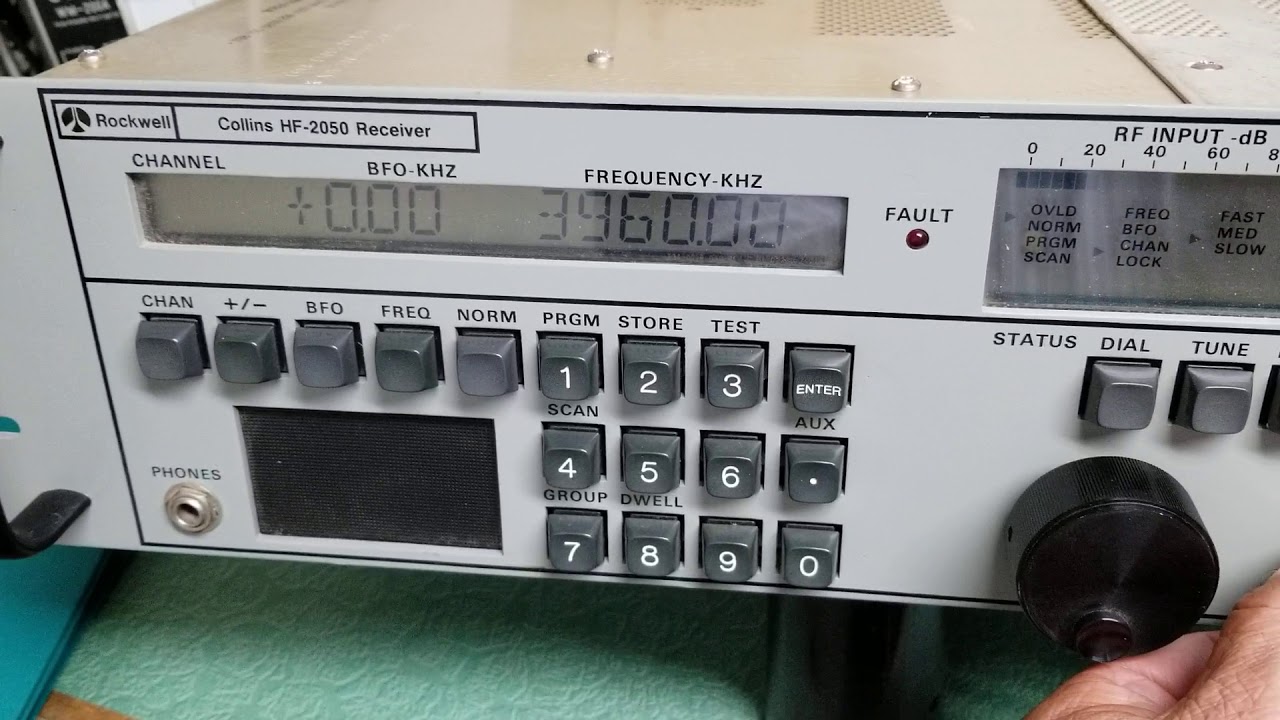 Collins HF-2050 General Coverage Communications Receiver