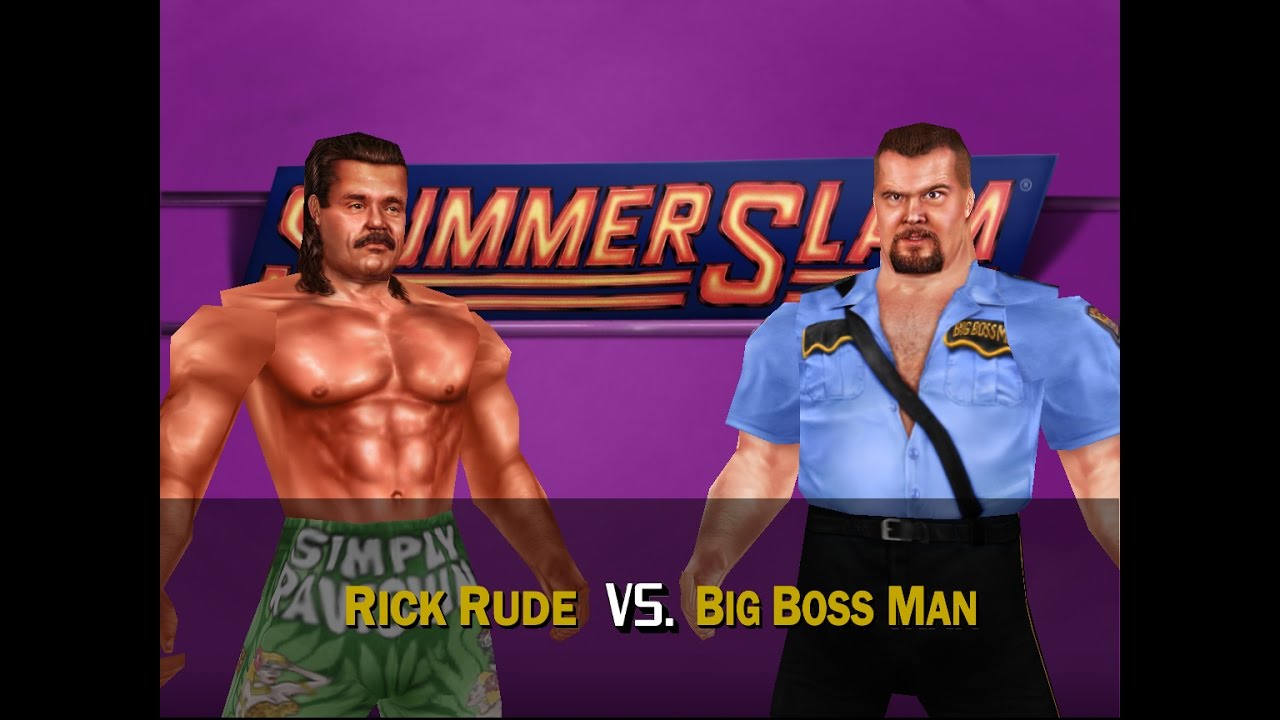 WWF Legends 2.1 Matches - Rick Rude vs The Big Boss Man