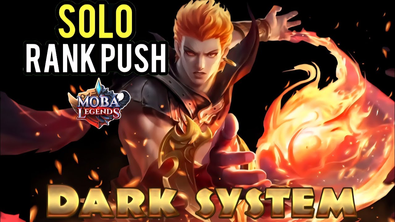 Solo Rank push in Dark system match making #mobilelegends #mlbb #moba 
