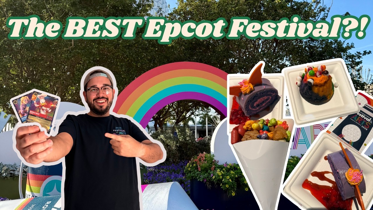 EPCOT’s Most Creative Festival is Back! 🎨 | 2026 Festival of the Arts + Lorcana Giveaway!