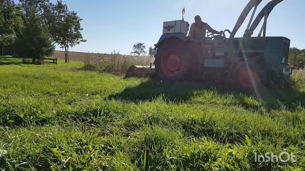 HANOMAG Brillant 601 mit Eberhardt Fräse