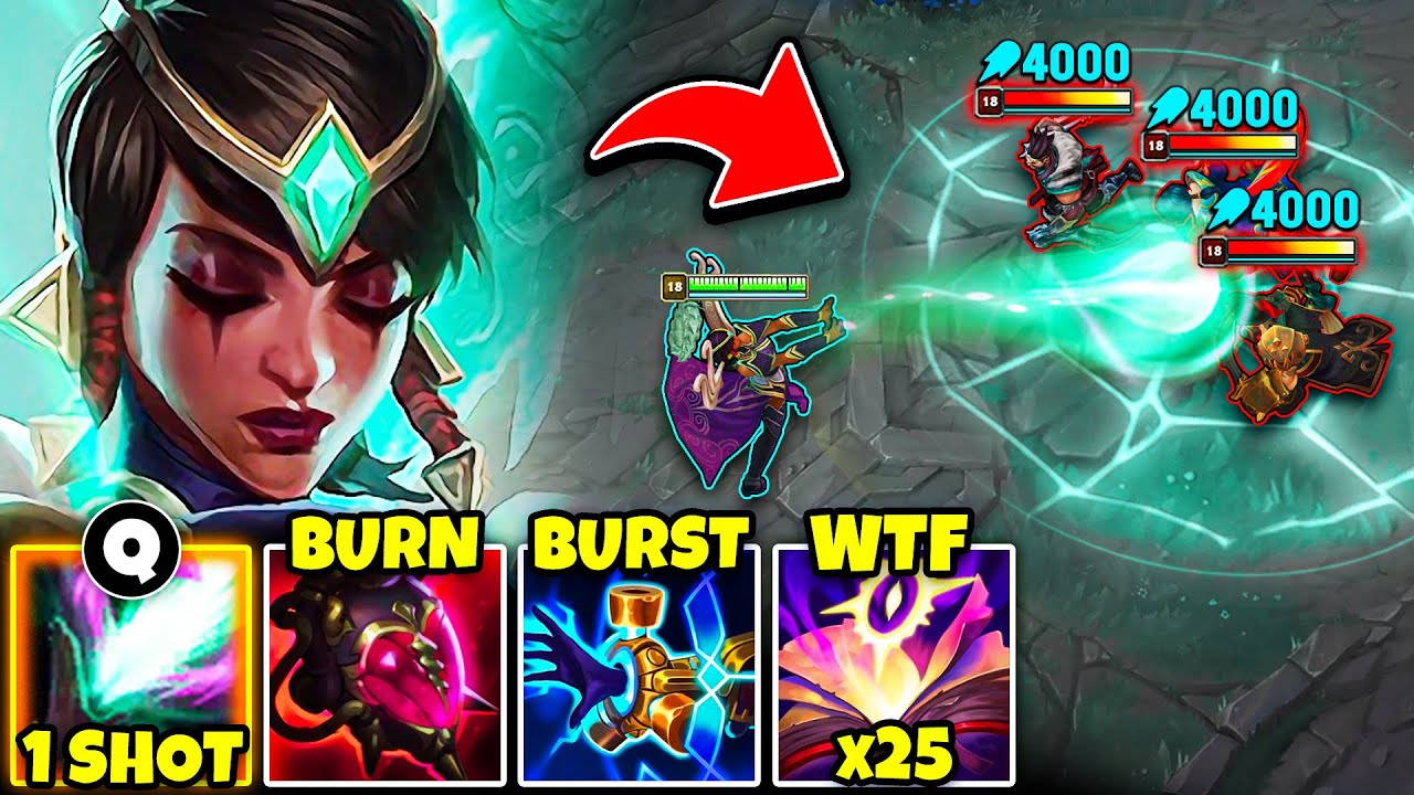Karma but I'm so fed I One-Shot Everyone with a single ability... (Q = NUKE)