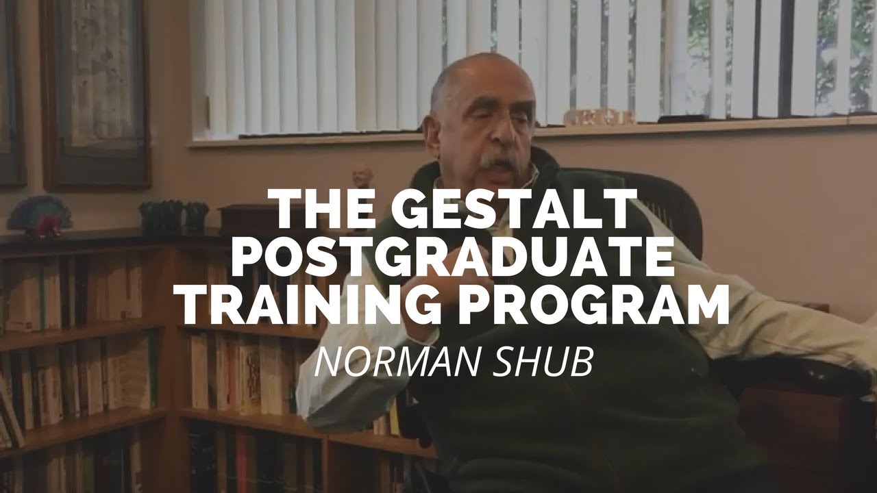 Gestalt Postgraduate Training Program