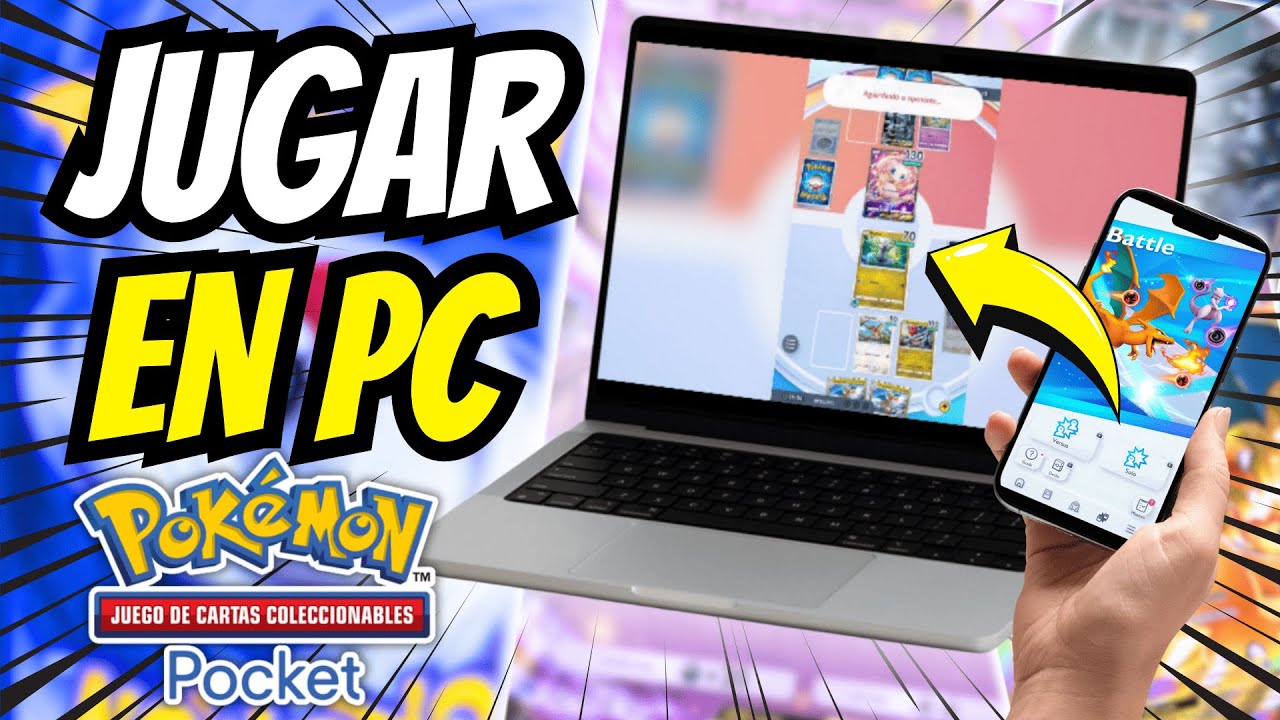 🔥 ¡FÁCIL Y RÁPIDO! 🎮 CÓMO JUGAR POKÉMON TCG POCKET EN PC PASO A PASO! 🚀
