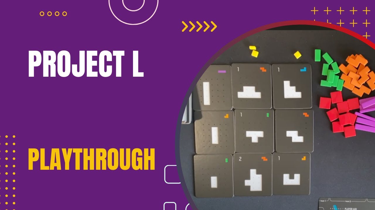 Project L Board Game Solo Playthrough #2 (fixed my rules mistakes!) DaniCha