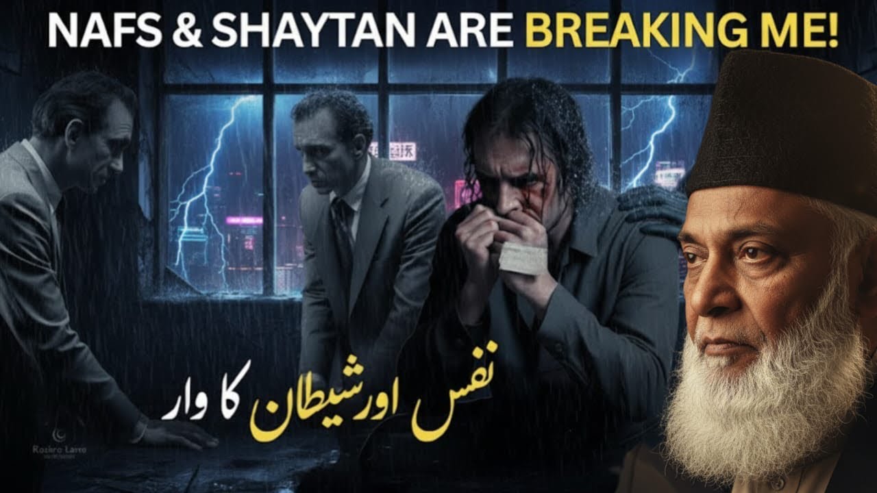 NAFS & SHAYTAN ARE DESTROYING ME! | War Inside the Heart | Dr. Israr Ahmed