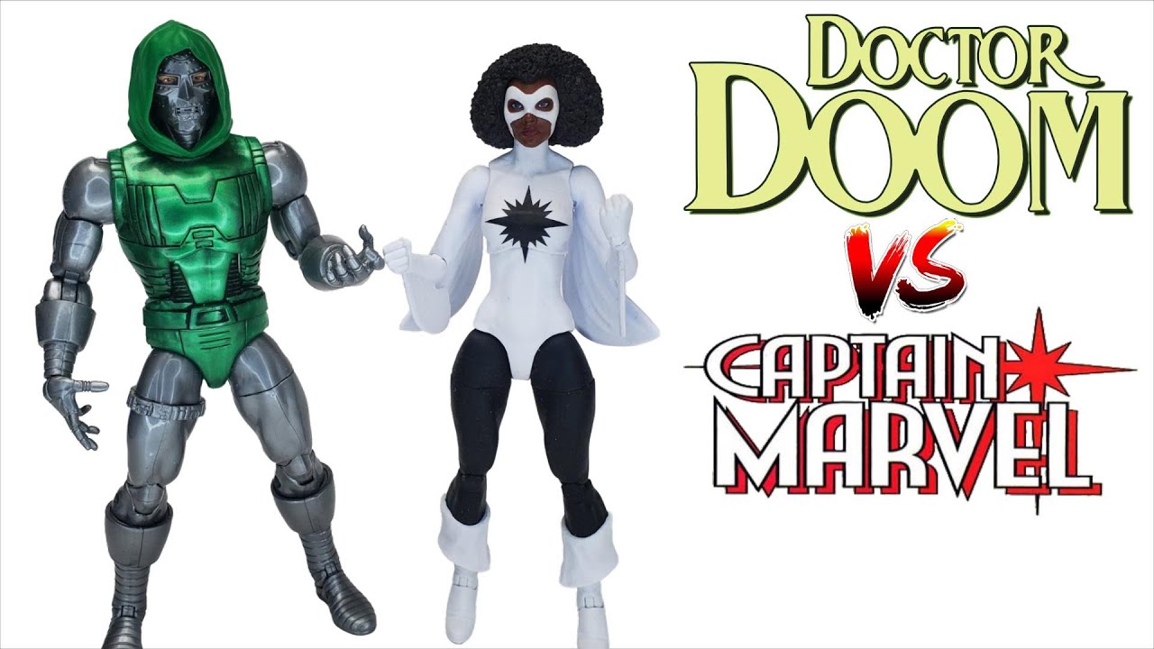 Doctor Doom vs Captain Marvel 2-Pack - Marvel Legends - Avengers Secret Wars#marvellegends
