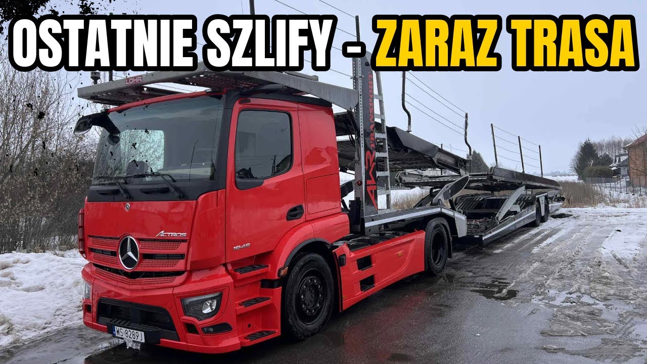 Gotowy na trasę – ostatnie poprawki przed wyjazdem.