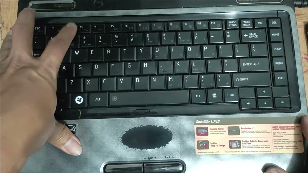 Upgrade HDD ke SSD dan pasang caddy di Laptop Toshiba