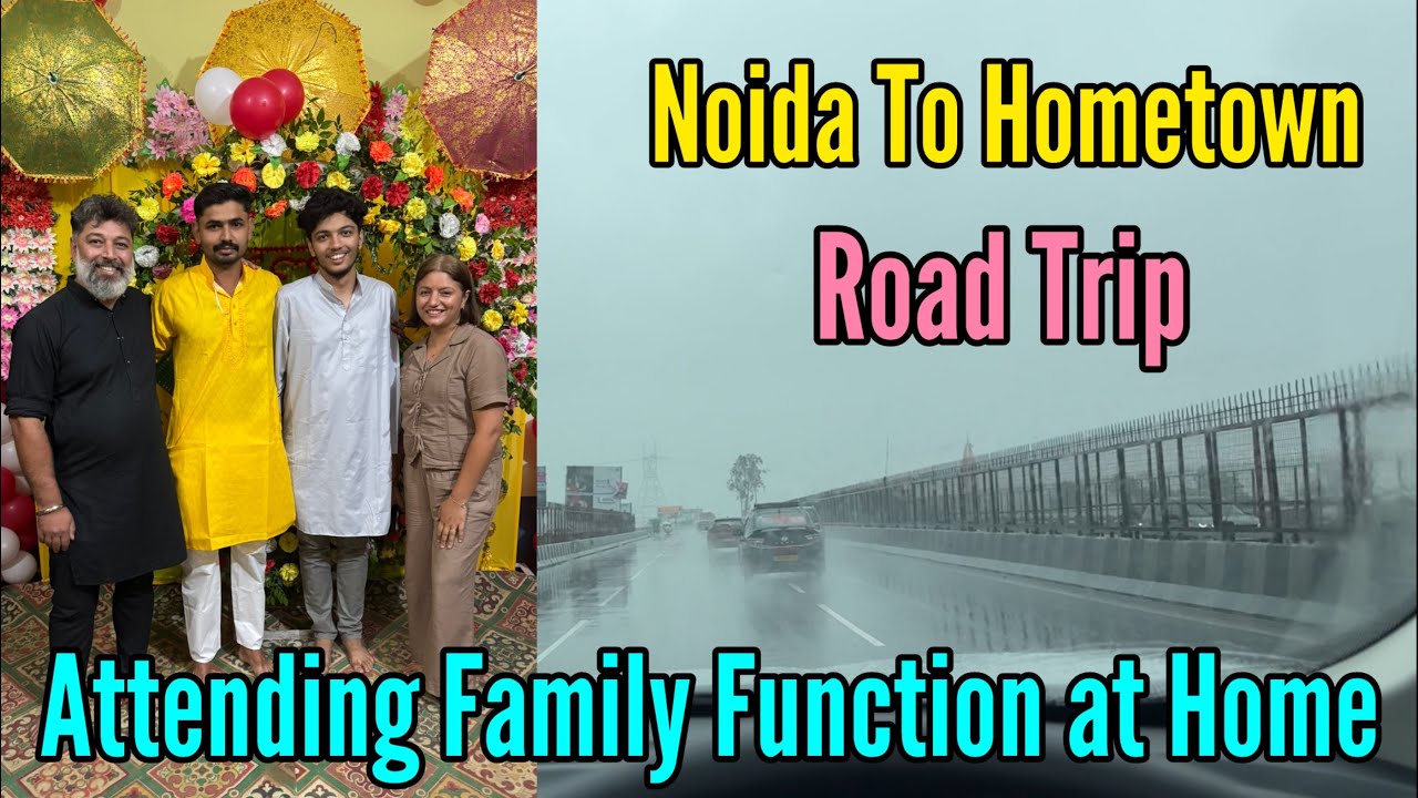 Attending Family Function at Home || Noida to Hometown Trip || Harry Dhillon 