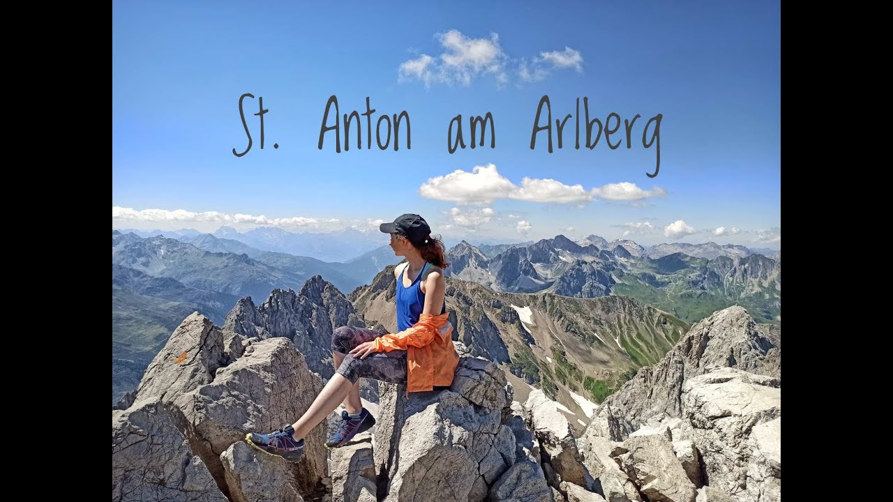 Summer in St. Anton am Arlberg, Austria 2020. Valluga (2.809m)