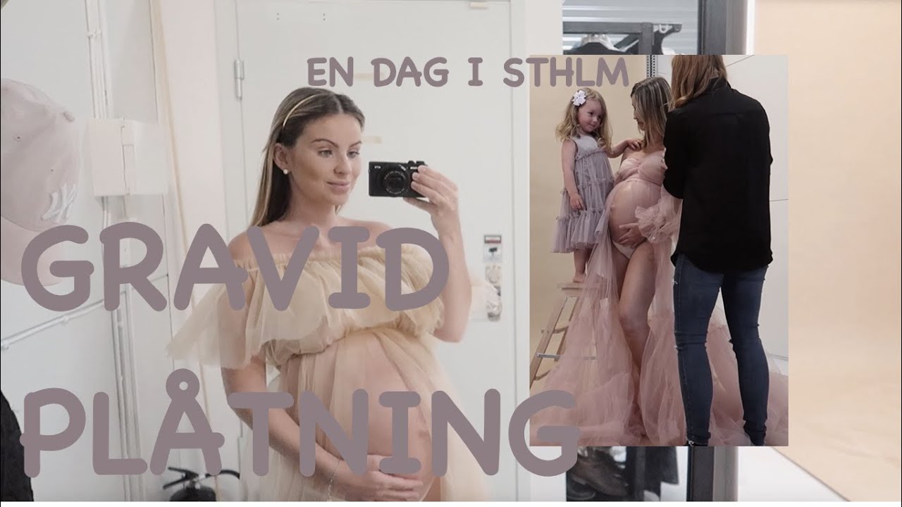 Gravidfotografering i Sthlm I VLOGG