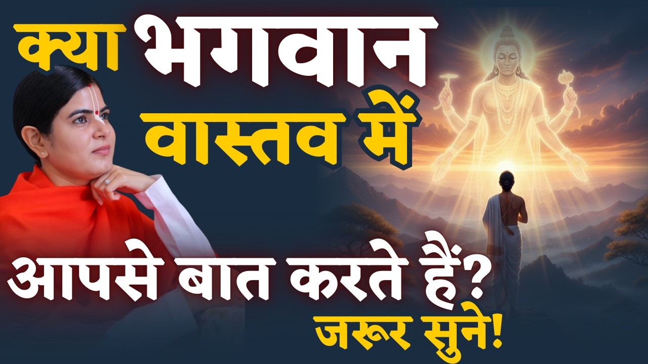 क्या भगवान वास्तव में आपसे बात करते हैं? @Chitralekhaji