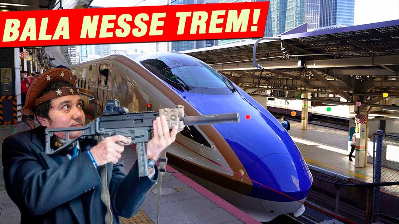 PASSEANDO NO TREM BALA  JAPONÊS